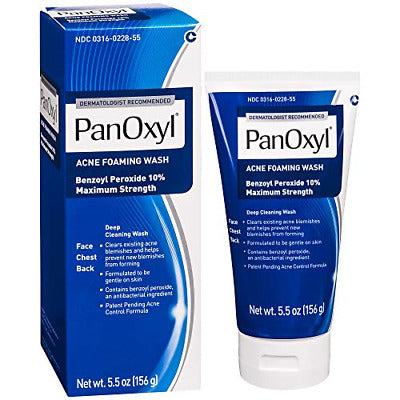 PanOxyl Acne Foaming Wash 10%