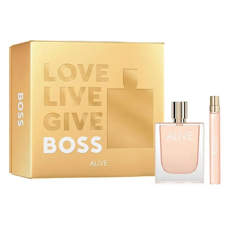 ALIVE HUGO BOSS LOVE GOLD EDP WOMEN SET