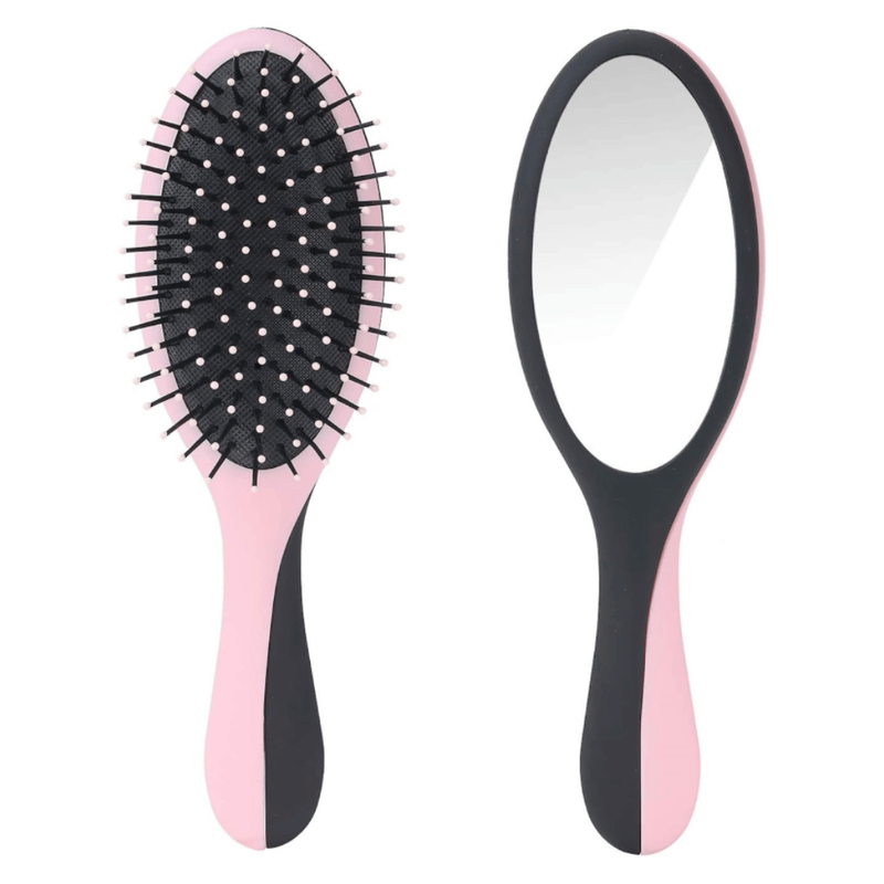 HAIR BRUSH & MIRROR