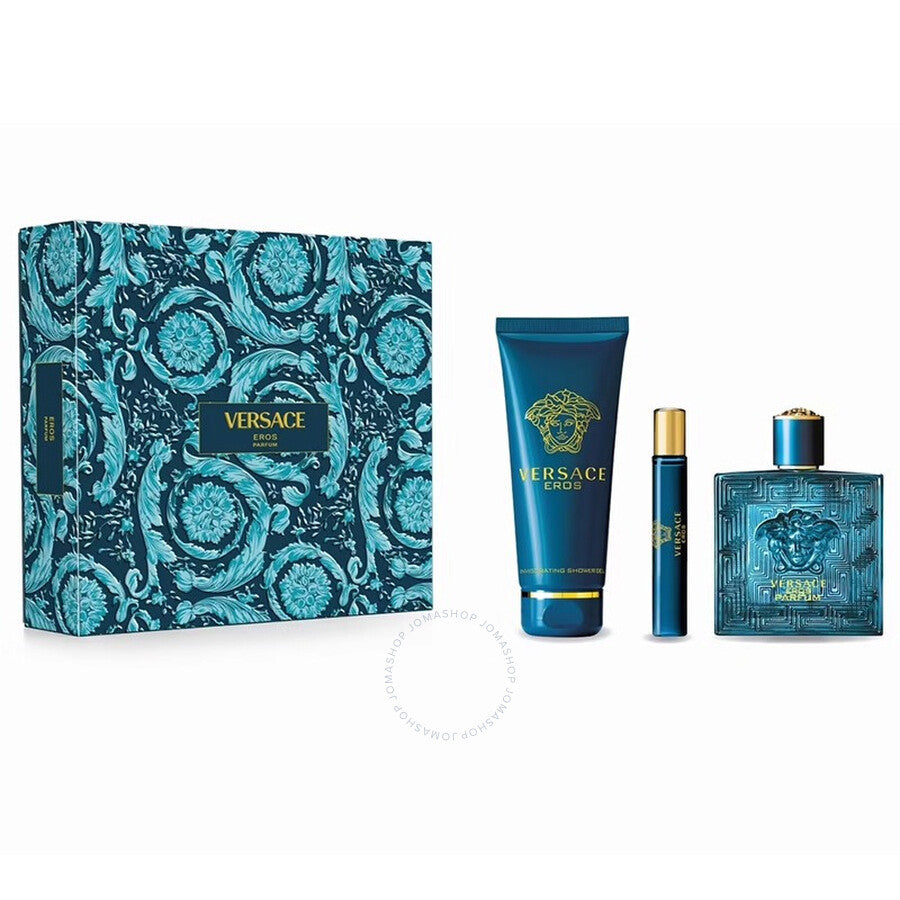 VERSACE EROS PARFUM SET 90+BL100+5