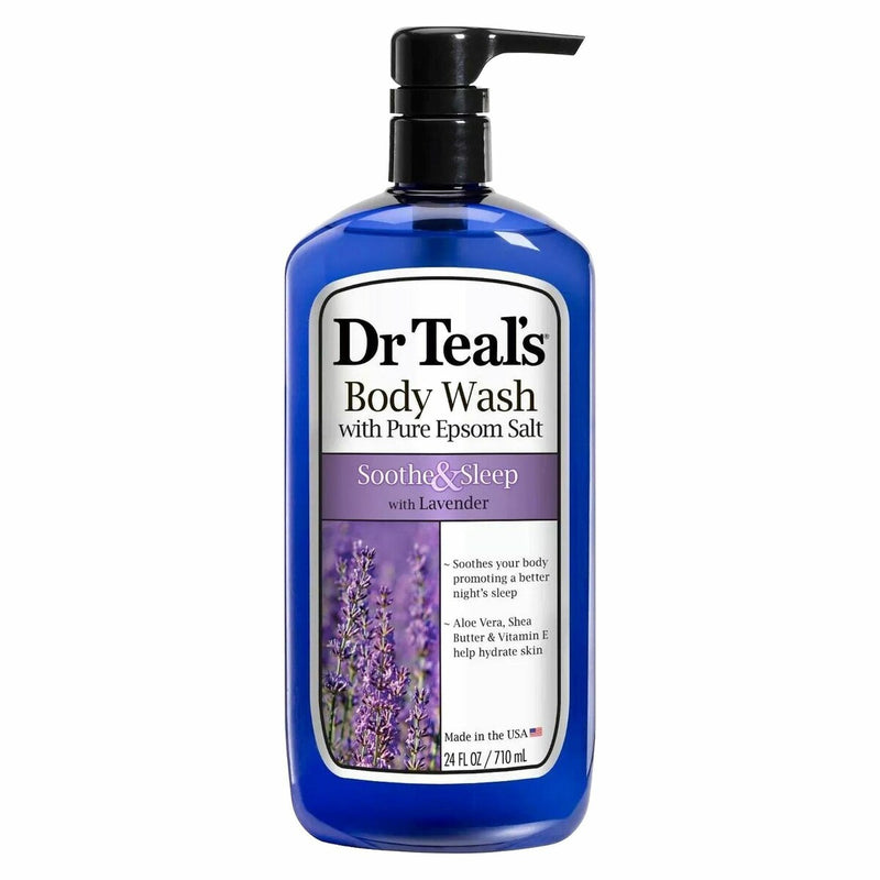 DR TEALS VODY WASH WITH PURE EPSOM SALT - SOOTHE & SLEEP LAVENDER