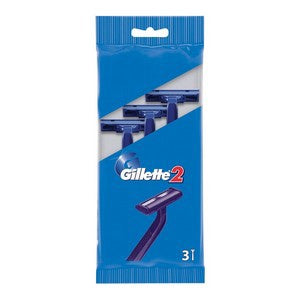 GILLETTE BLUE 3 PCS