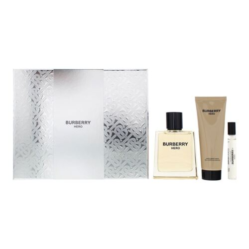 BURBERRY HERO 100 ML + 75 ML HIR BODY WASH + 10 ML