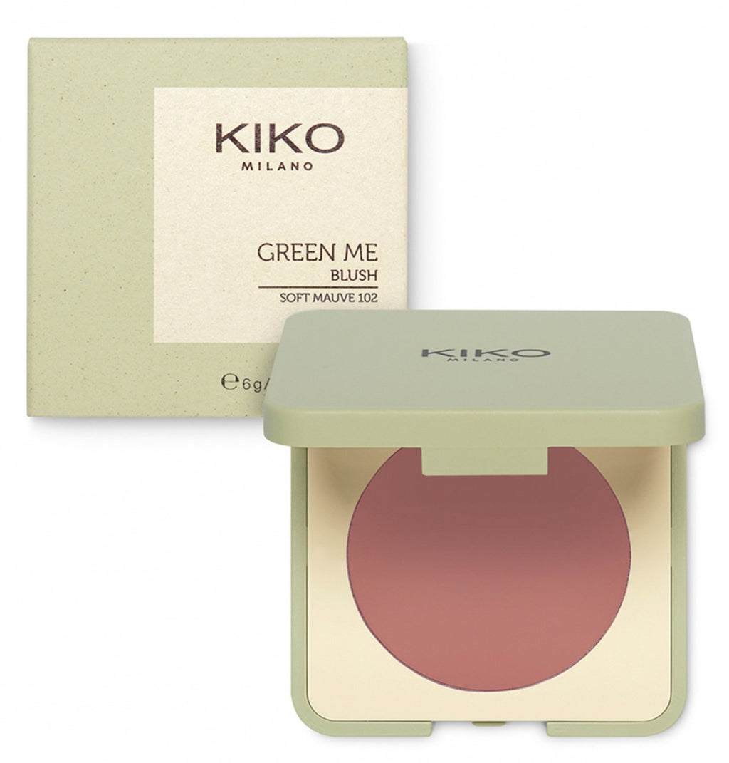 KIKO MILANO GREEN ME BLUSH SOFT MAUVE 102