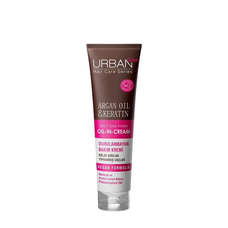 URBAN CARE ARGAN OIL AND KERATIN OIL-IN-CREAM