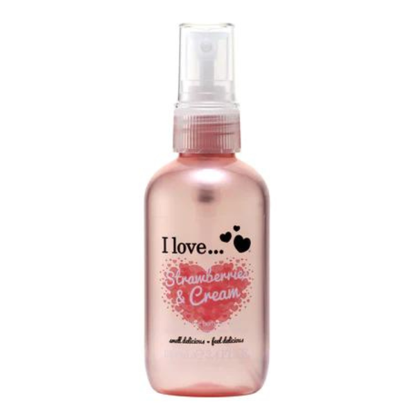 I LOVE STRAWBERRIES & CREAM REFRESHING BODY SPRITZER 100ML