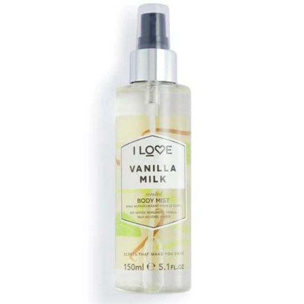 I LOVE VANILLA MILK BODY MIST 150ML