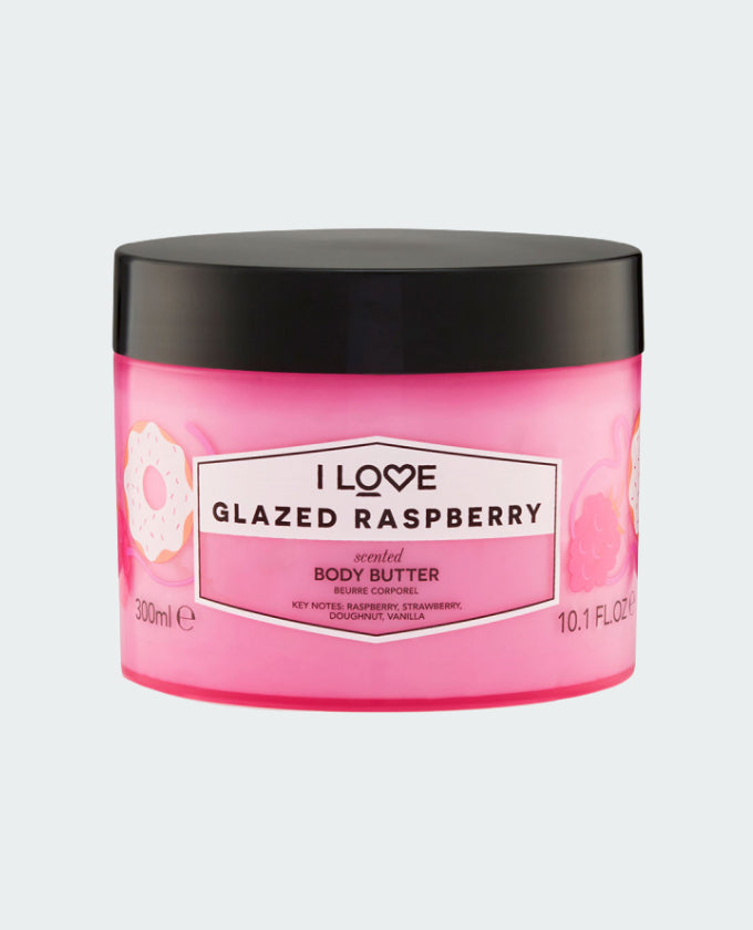 I LOVE GLAZED RASPBERRY BODY BUTTER 330ML