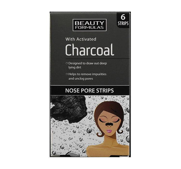 BEAUTY FORMULAS WITH ACTIVATED CHARCOAL STRIPS