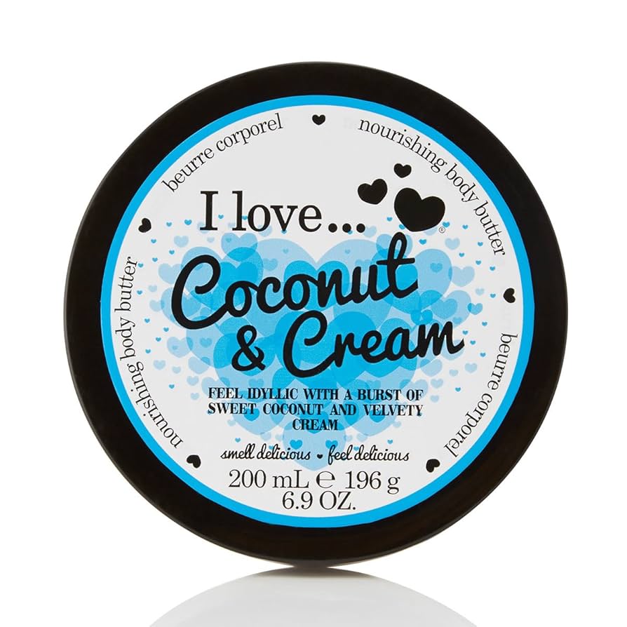 I LOVE COCONUT & CREAM NOURISHING BODY BUTTER 200ML