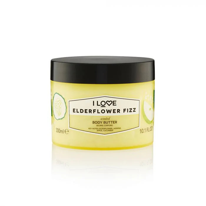 I LOVE ELDERFLOWER FIZZ BODY BUTTER 330ML