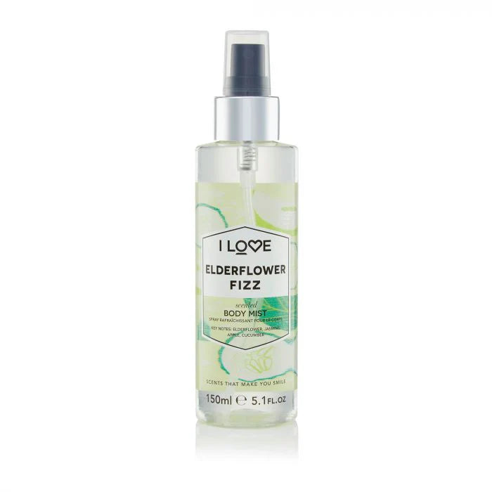I LOVE ELDERFLOWER FIZZ BODY MIST 150ML