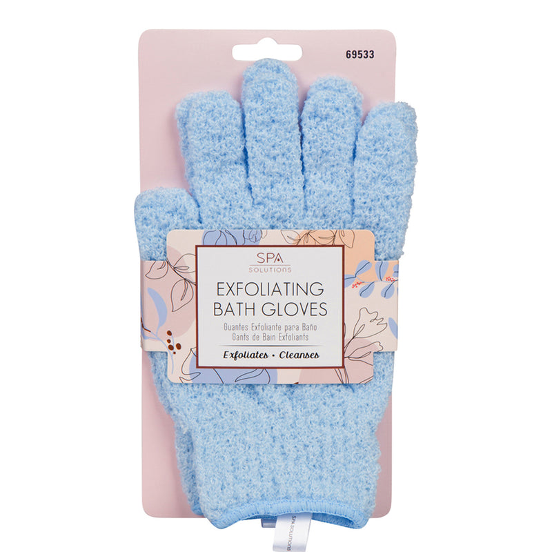 SPA SOLUTIONS EXFOLIATING BATH GLOVESD