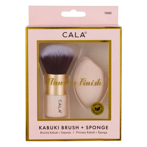 CALA KABUKI BRUSH+SPONGE