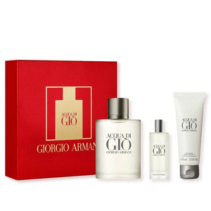 GIORGIO ARMANI ACQUA DI GIO EDT 100 ML+EDT 15ML+SHAMPOO 75ML