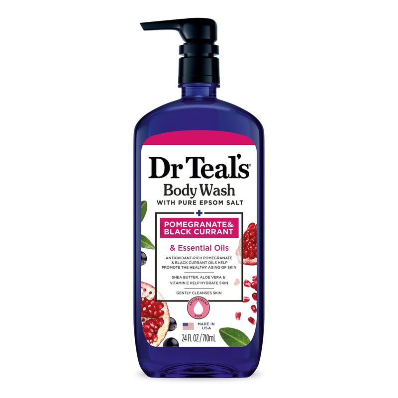 DR TEALS VODY WASH WITH PURE EPSOM SALT - POMEGRANATE & BLACK CURRANT