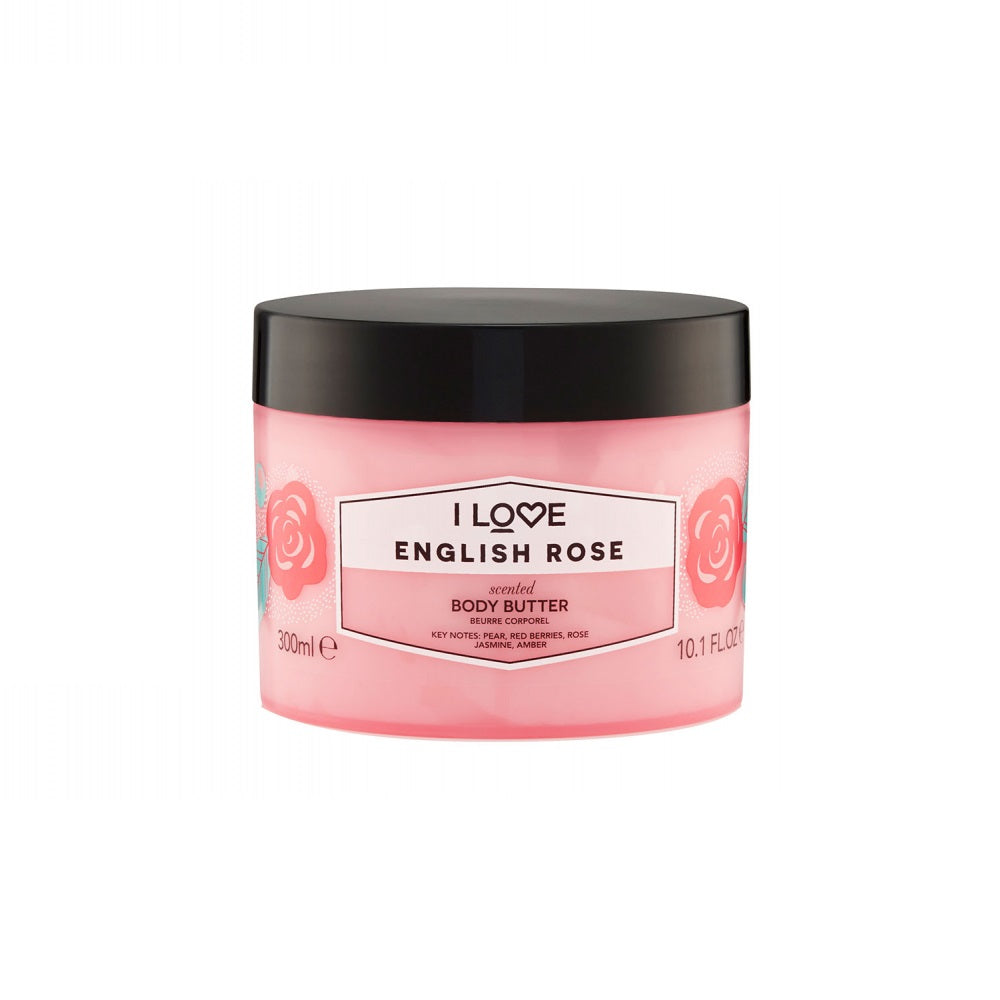 I LOVE ENGLISH ROSE BODY BUTTER 330ML
