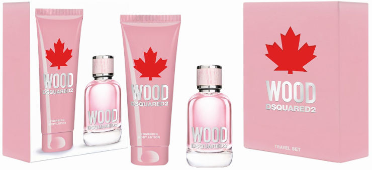 WOOD DSQUARED 2 PINK EDT SET