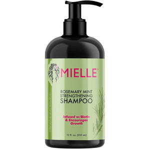 MIELLE ROSMARY MINT SCALP &HAIR STRENGTHENING SHAMPOO