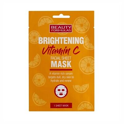 BEAUTY FORMULAS BRIGHTENING VITAMIN C MASK