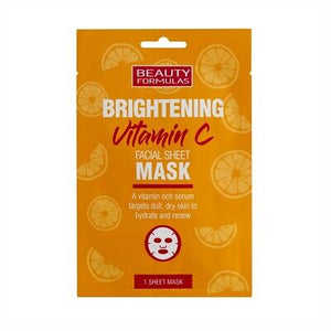BEAUTY FORMULAS BRIGHTENING VITAMIN C MASK