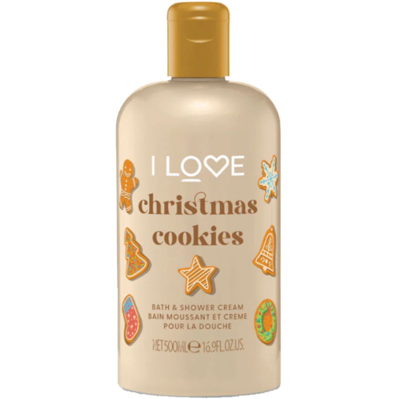 I LOVE CHRISTMAS COOKIES BATH & SHOWER CREAM 500ML