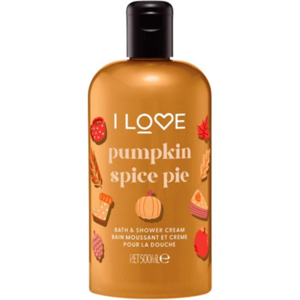 I LOVE PUMPKIN SPICE PIE BATH & SHOWER CREAM 500ML