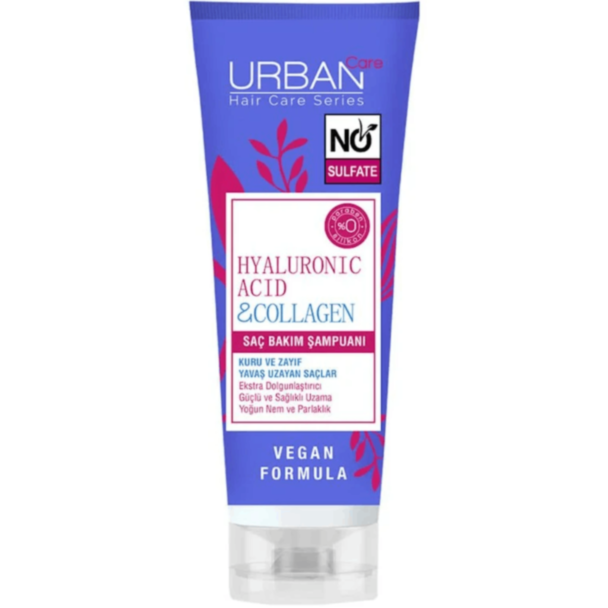 URBAN CARE HYALURONIC ACID AND COLLAGEN HAIR CARE SHAMPOO