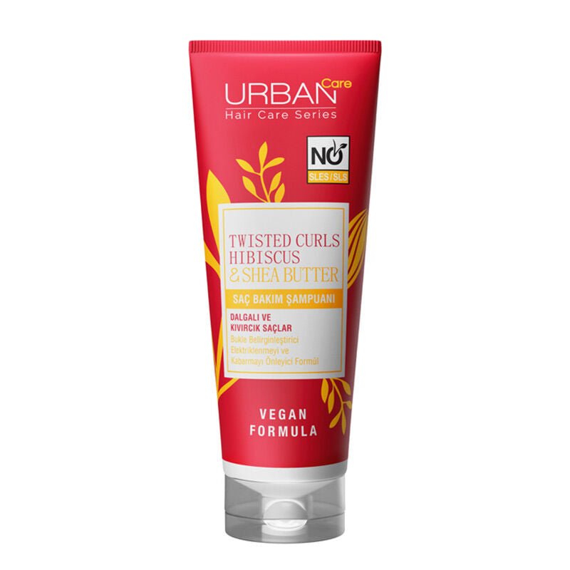 URBAN CARE TWISTED CURLS HIBISCUS AND SHEA BUTTER HAIR CARE SHAMPOO