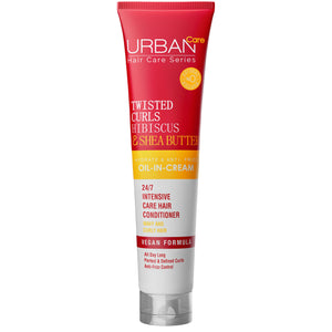 URBAN CARE TWISTED CURLS HIBISCUS AND SHEA BUTTER OIL-IN-CREAM