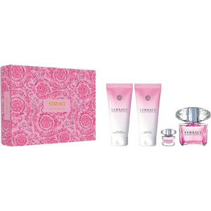 VERSACE BRIGHT CRYSTAL SET 4 PCS