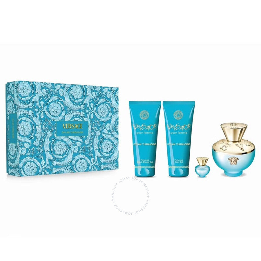 VERSACE DYLAN TURQUOS SET EDT100+BG100+BSG100+EDT5