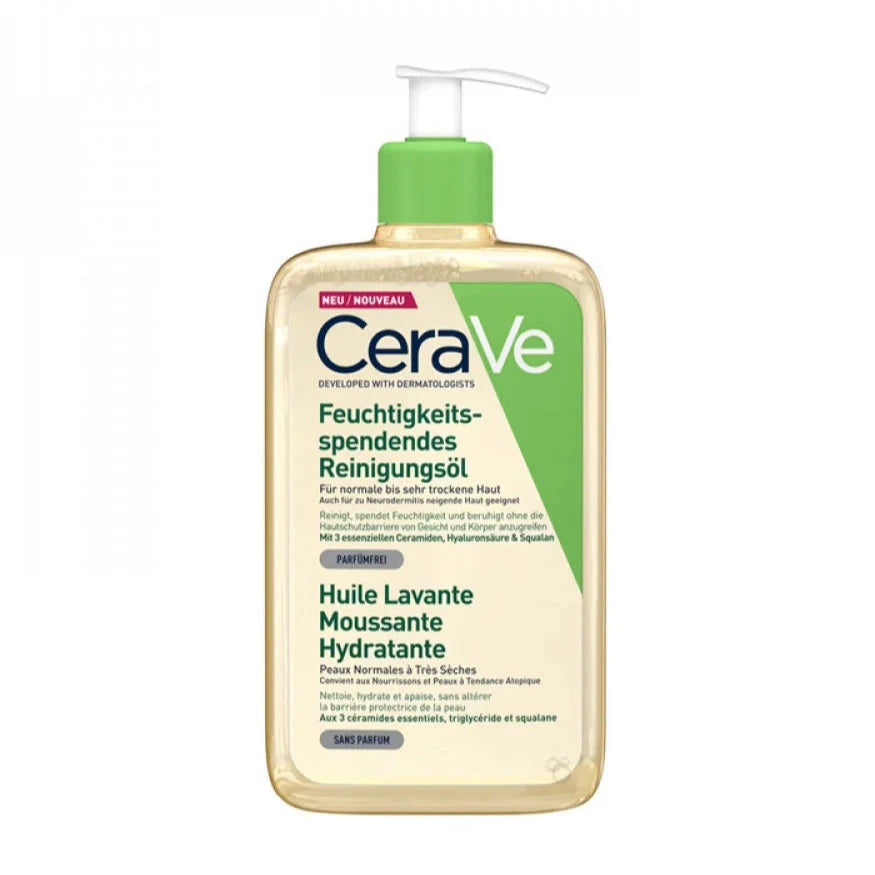 CERAVE -HYDRATING FOAMING OIL CLEEANSER ( 236 ML )