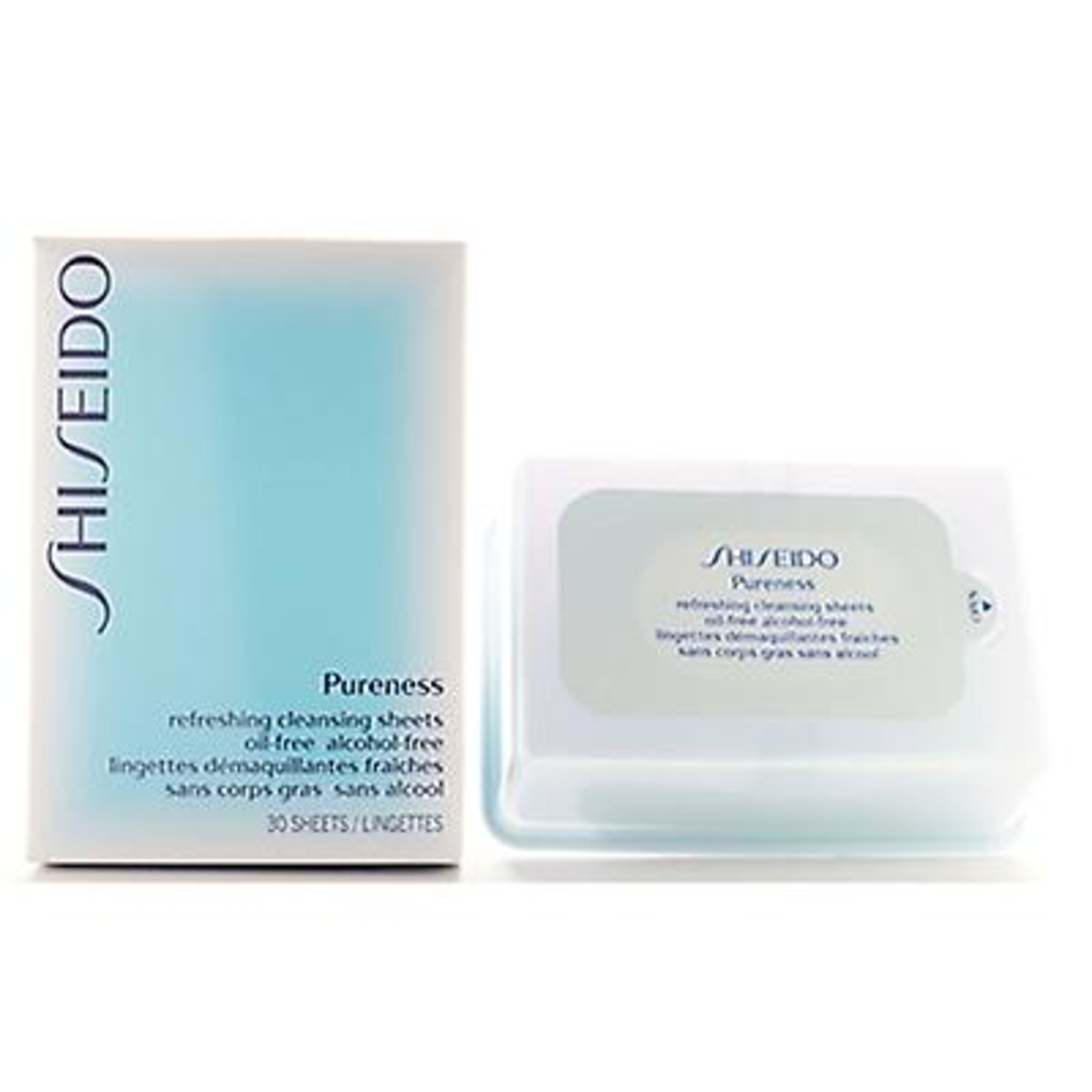 SHISEIDO PURENESS CLEANSING SHEETS