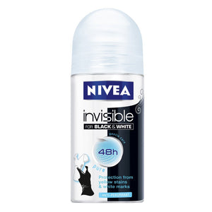 NIVER INVISIBLE BLACKÇ&WHITE ROLL ON 50 ML (MEN)