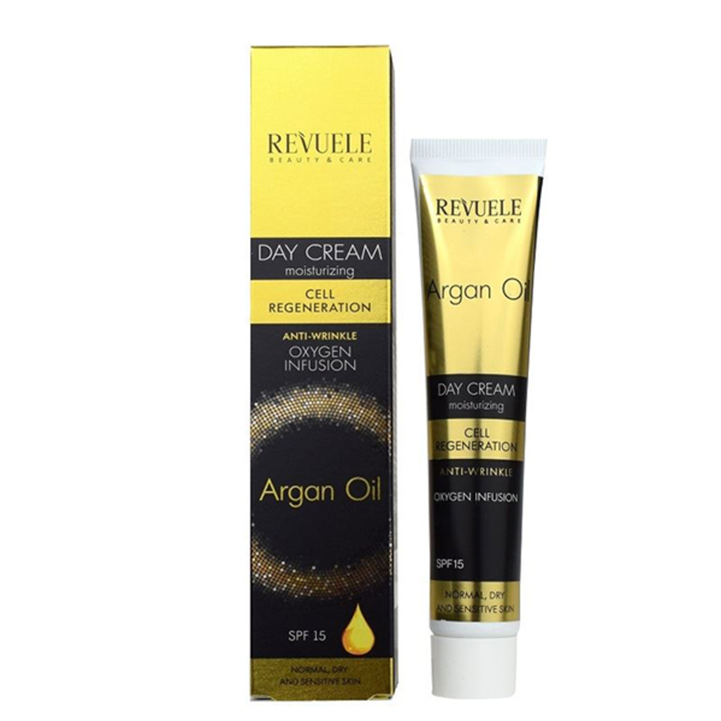 REVUELE DAY CREAM ARGAN OIL SPF 15 50 ML