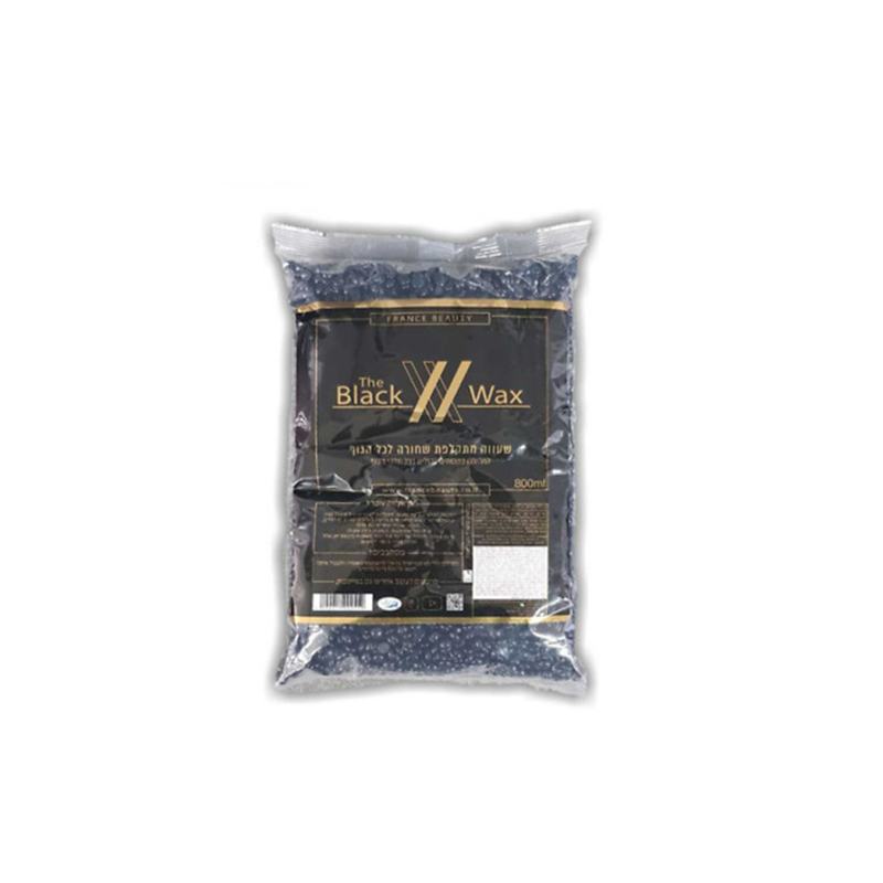 FRANCE BEAUTY BLACK HARD WAX BEANS ( 800 G)