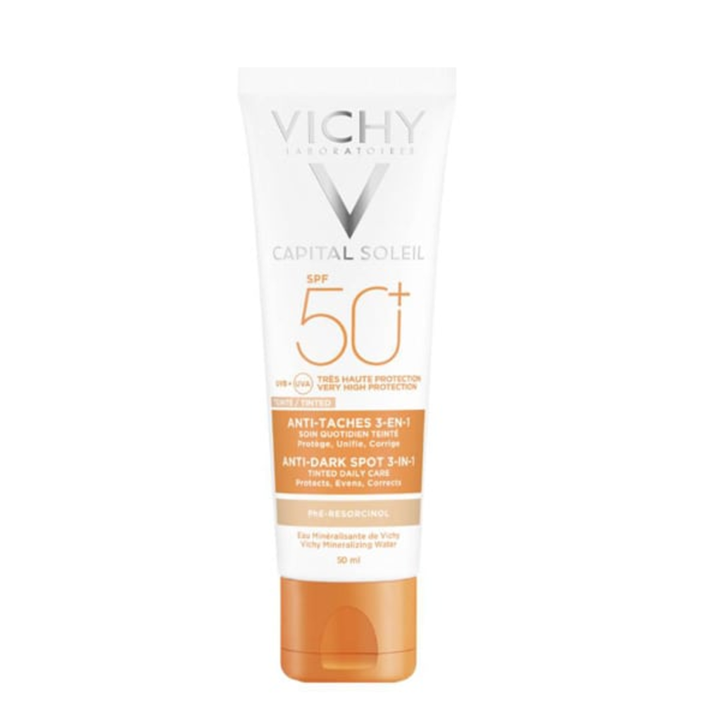 VICHY CAPITAL SOLEIL SPF 50 + ANTI DARK SPOT 3 IN 1