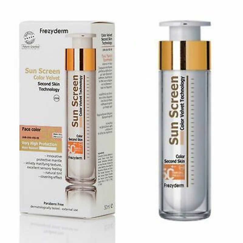 FREZYDERM SUN SCREEN COLOR SPF 50