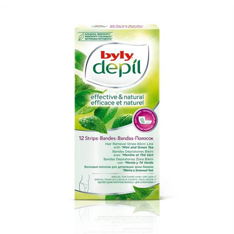 BYLY DEPIL BIKINI STRIPS MINT 12