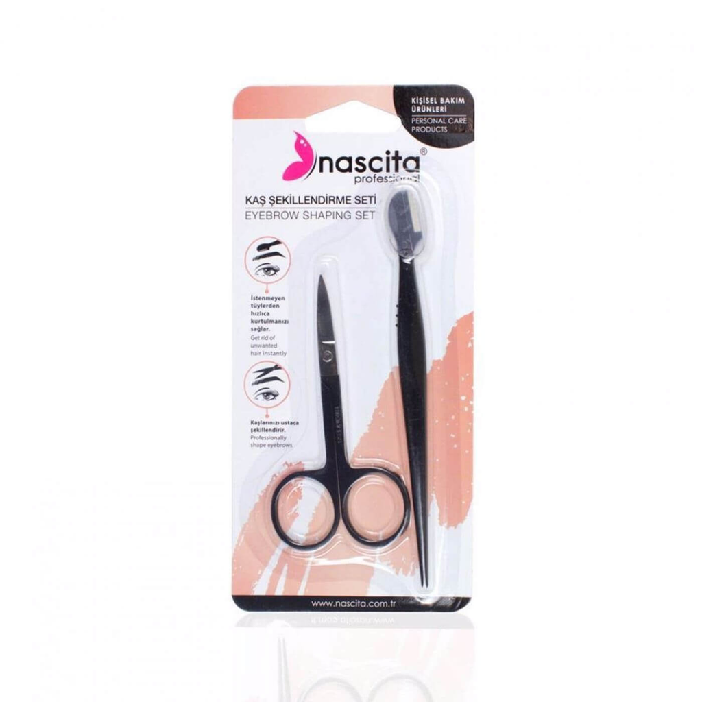 NASCITA EYEBROW SHAPING SET 2 PCS