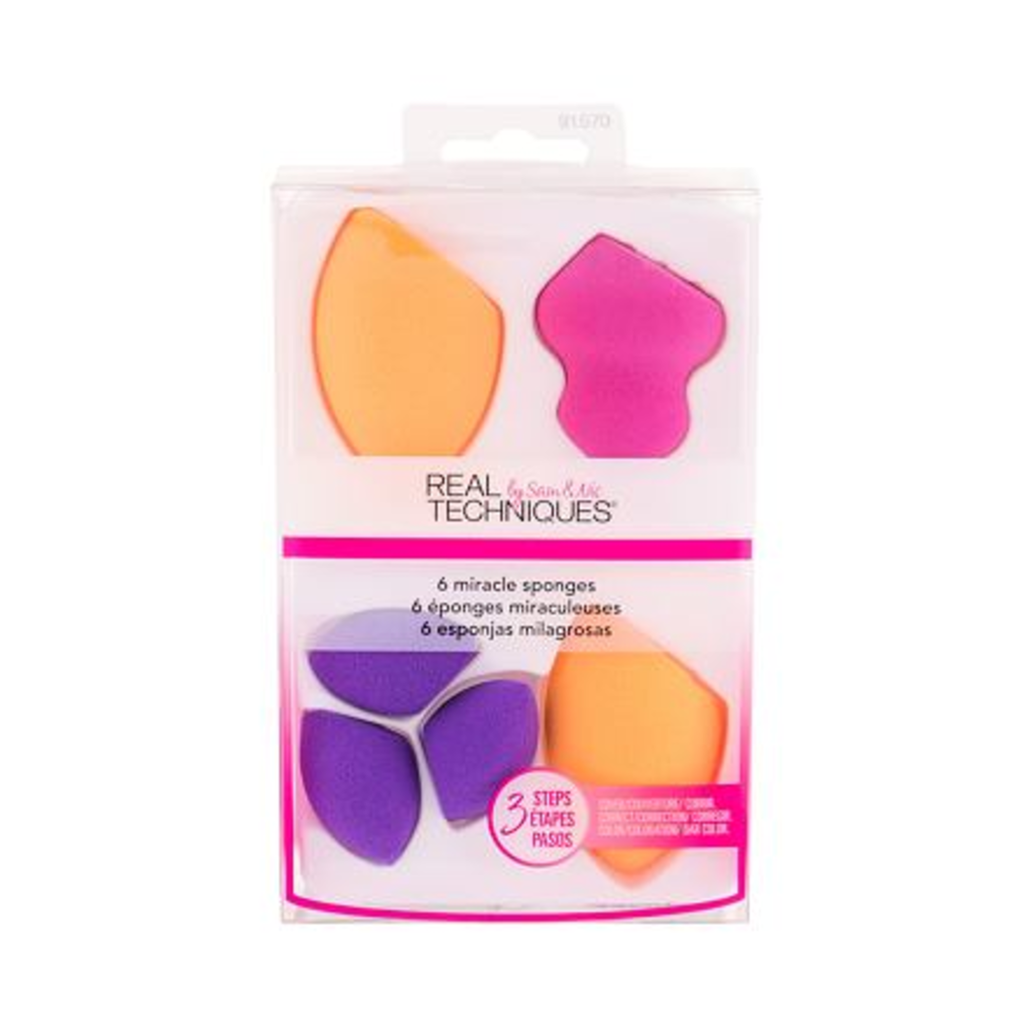 REAL TECHNIQUES 6 MIRACLE SPONGES ( 91570 )