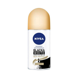 NIVEA BLACK&WHITE  SILK SMOOTH ROLL ON 50 ML 48H