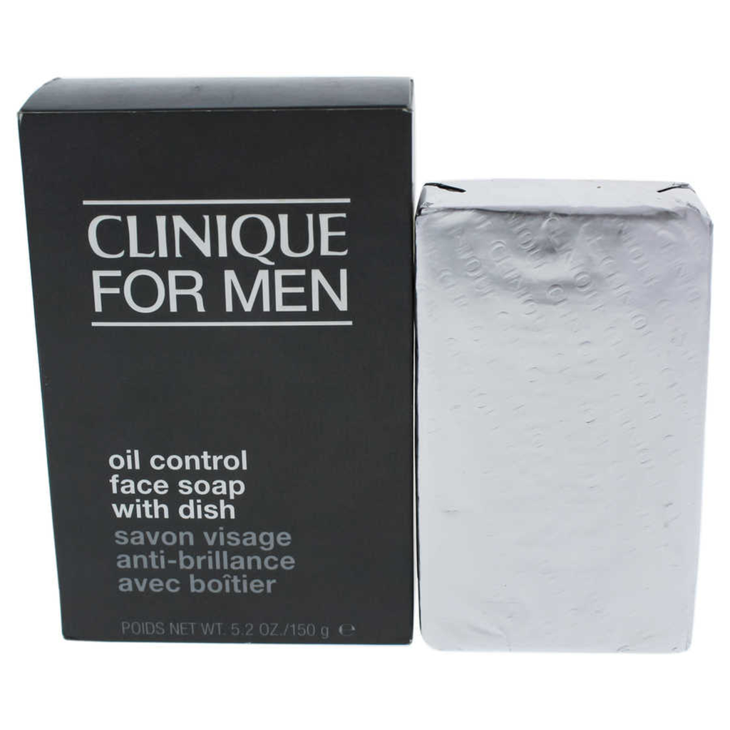 CLINIQUE FACE SOAP WITH DISH FOR MEN