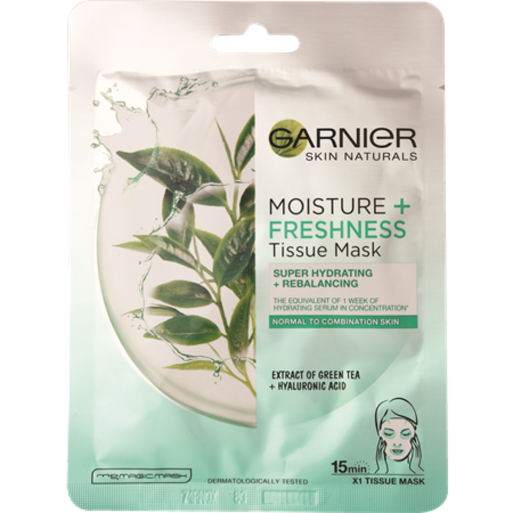 GARNIER MASK MOISTURE+FRESHNESS