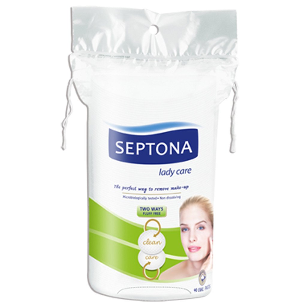 SEPTONA COTTON PADS OVAL DUO 40 PCS(719)