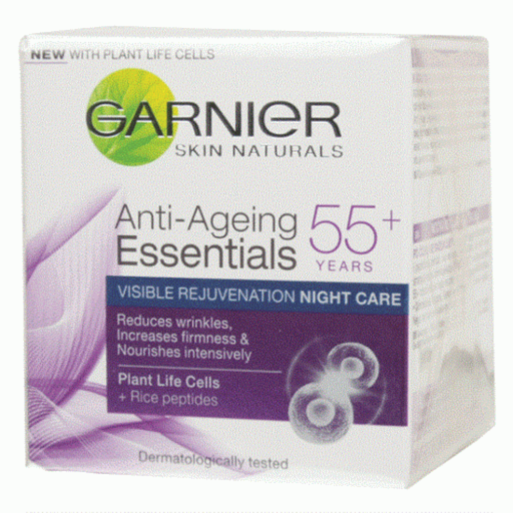 GARNIER INTENSIVE NIGHT CREAM 55+